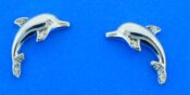 alamea dolphin post earrings