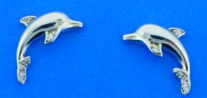 alamea dolphin post earrings