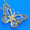 Denny Wong Butterfly Necklace, 14K 2-Tone