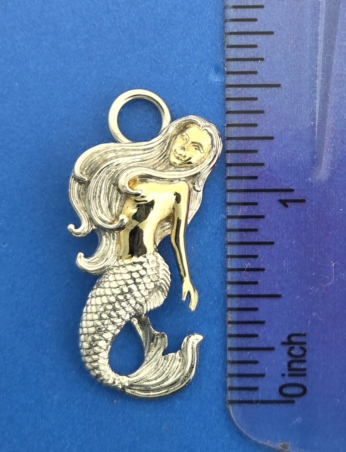 Kovel Mermaid Bracelet Topper, Sterling Silver 5 Kovel Mermaid Bracelet Topper, Sterling Silver - Image 5