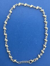 Alamea Dolphin Ankle Bracelet, Sterling Silver