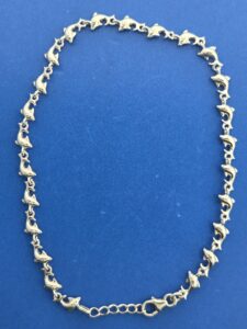 Alamea Dolphin Ankle Bracelet, Sterling Silver
