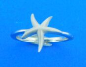 alamea sterling silver starfish ring