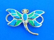 sterling silver dragonfly bracelet topper
