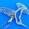 14k denny wong hummingbird pendant