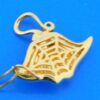 14k manta ray pendant