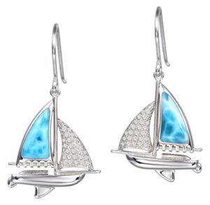 alamea sailboat earrings-611-82-01