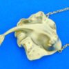 14k diamond stingray pendant