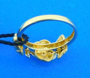 14k sealife ring