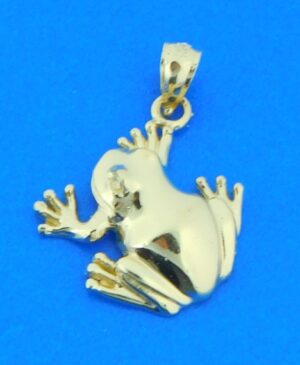 14k frog charm/pendant