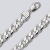 sterling silver curb chain