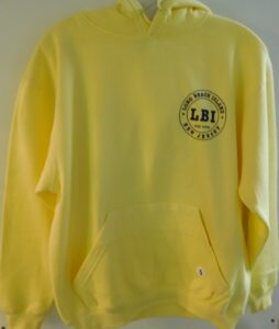 lbi hoodie soft yellow