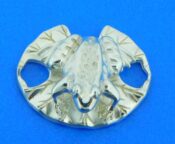 sterling silver frog bracelet topper