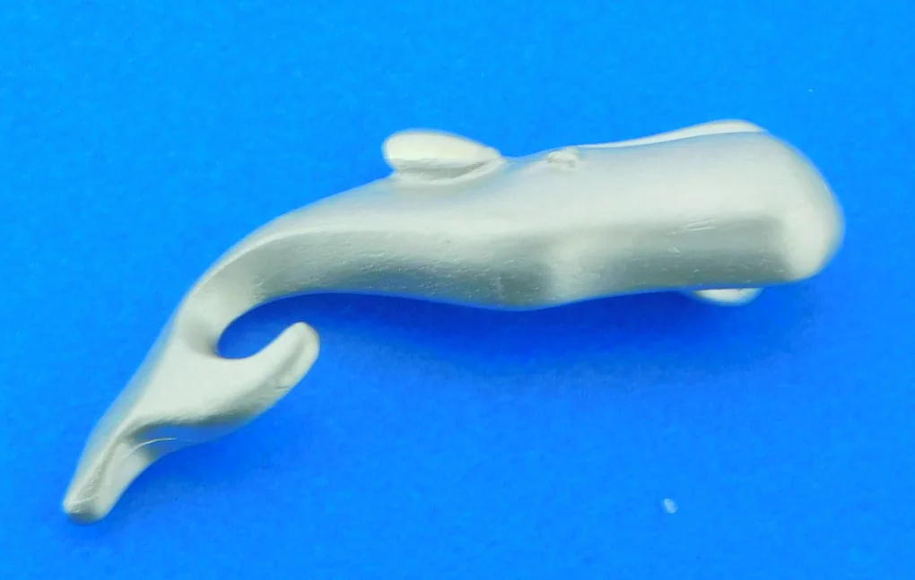 sterling silver whale bracelet topper