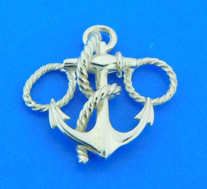 LeStage Convertible Anchor Bracelet Clasp, Sterling Silver 1 sterling silver anchor bracelet topper
