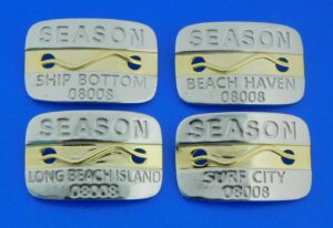 Sterling Silver LBI Beach Badges