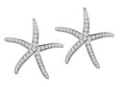 sterling silver alamea starfish post earrings