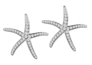 sterling silver alamea starfish post earrings