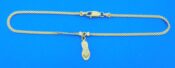 flip flop dangle 14k anklet