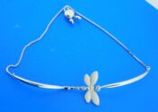 dragonfly bracelet sterling silver