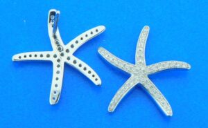 sterling silver alamea starfish post earrings