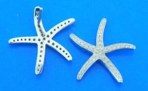 sterling silver alamea starfish post earrings