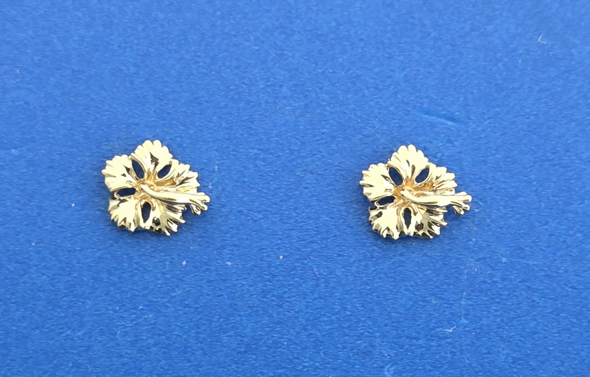 Alamea Hibiscus Earrings, 14K 1 Alamea Hibiscus Earrings, 14K