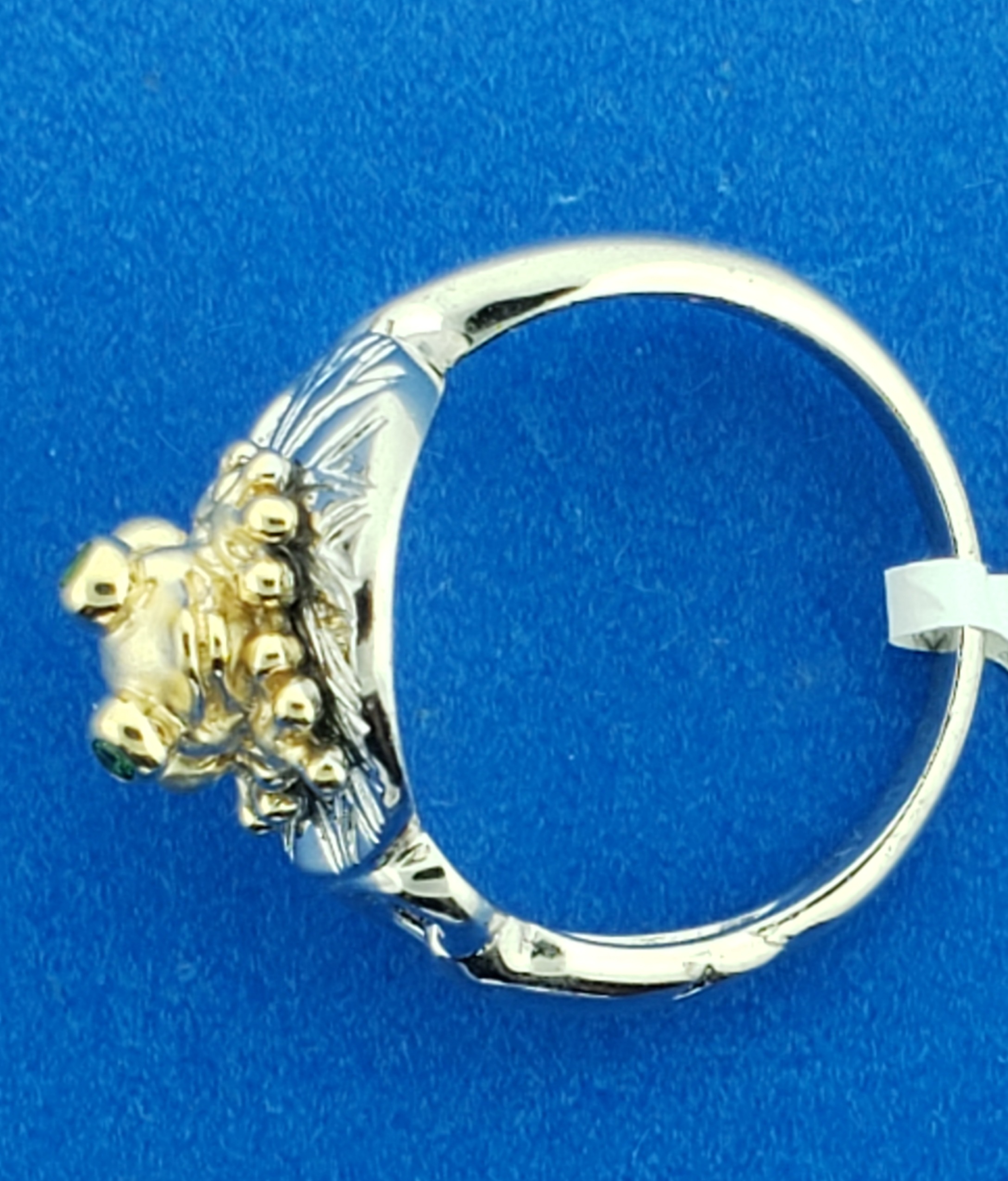 Steven Douglas Prince Frog Ring, Sterling Silver/14K 3 Steven Douglas Prince Frog Ring, Sterling Silver/14K - Image 3