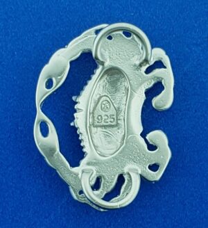 sterling silver crab bracelet topper