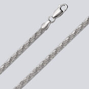 rope chain solid sterling silver