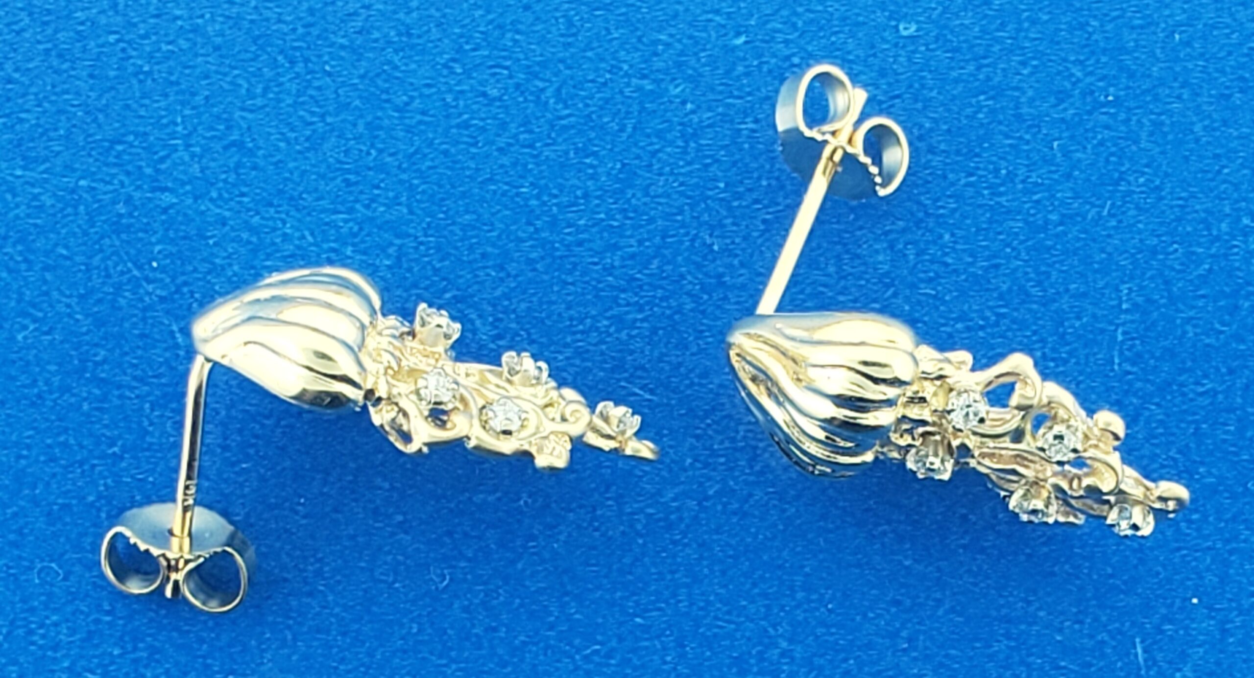 Steven Douglas Jellyfish Earrings, 14K 5 Steven Douglas Jellyfish Earrings, 14K - Image 5