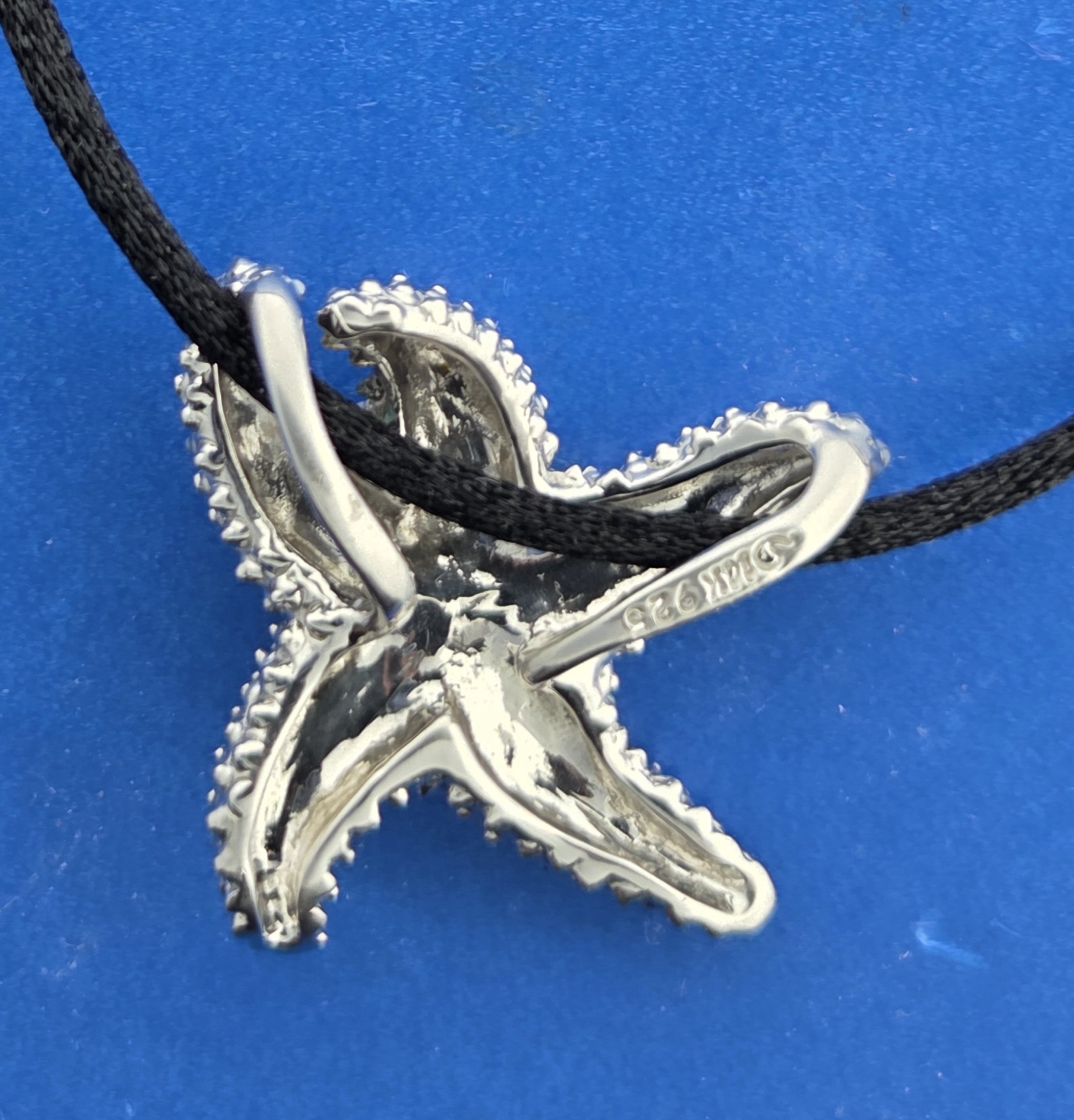 Steven Douglas Starfish Necklace/Pendant, Sterling Silver/14K 5 Steven Douglas Starfish Necklace/Pendant, Sterling Silver/14K - Image 5